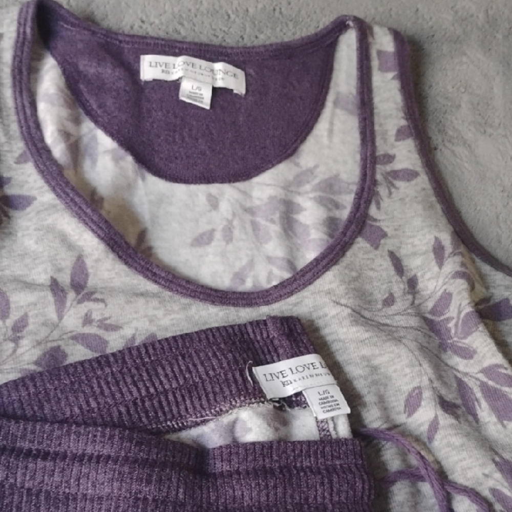 Purple Pajama Set